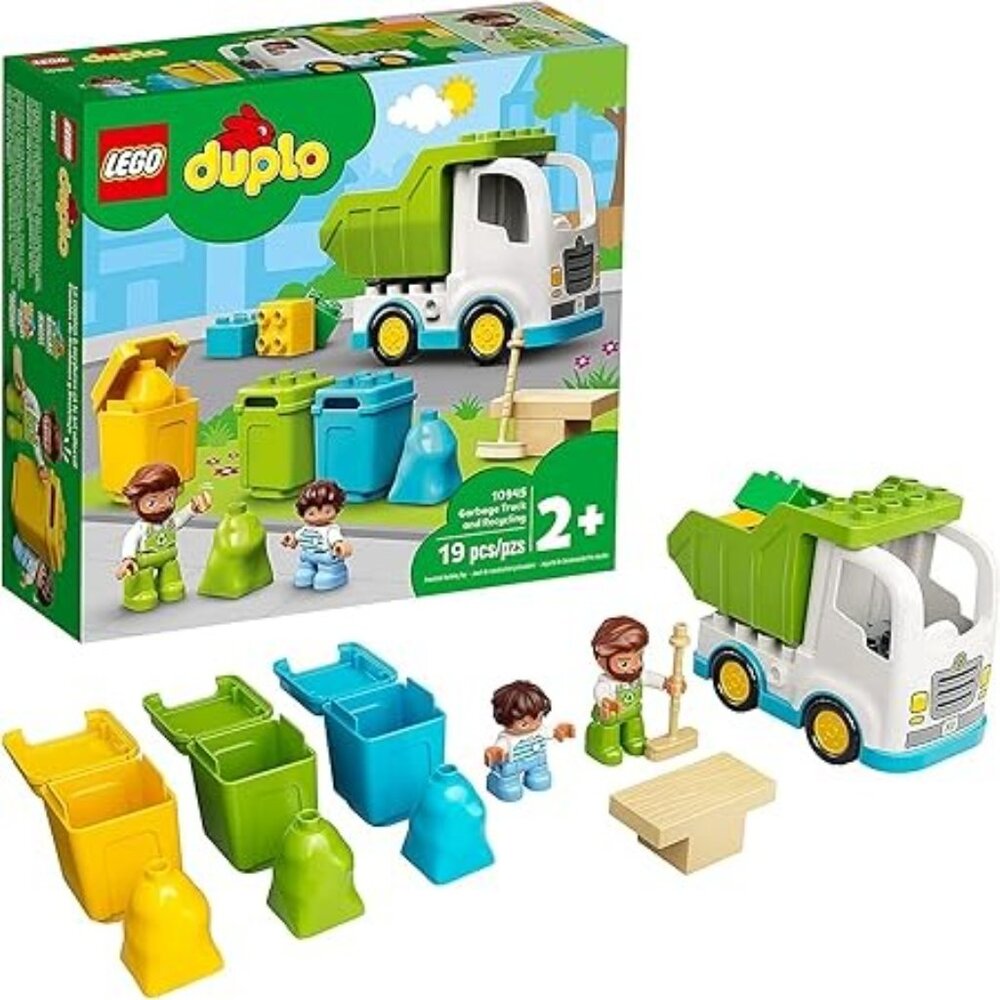 Lego DUPLO Garbage Truck and Recycling 10945  Building Playset   New In Box